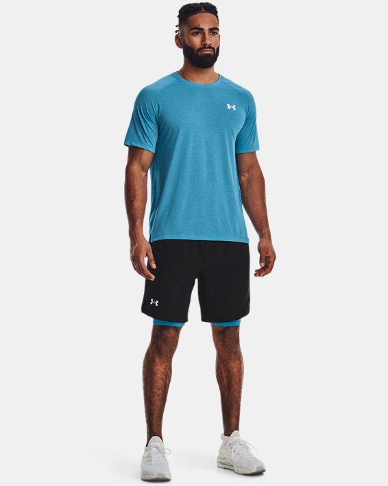 Men's UA Launch Run 2-in-1 Shorts, Black, pdpMainDesktop image number 2